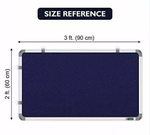 Notice Board / Pin-Up Board 2X3 SFt, With Aluminium Frame, 1 Unit