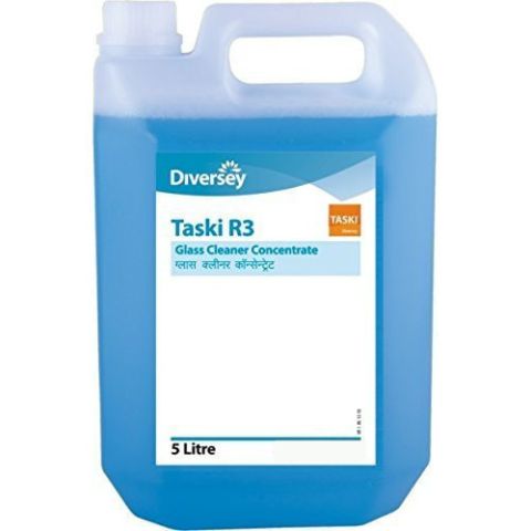  Diversey Taski R3 Glass Cleaner Liquid 5 Ltr, Can 