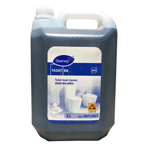  Diversey Taski R6 Toilet Bowl Cleaner 5 Ltr, Can 
