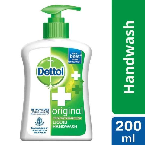  DETTOL HAND WASH LIQUID 200 ML, Pack of 2 