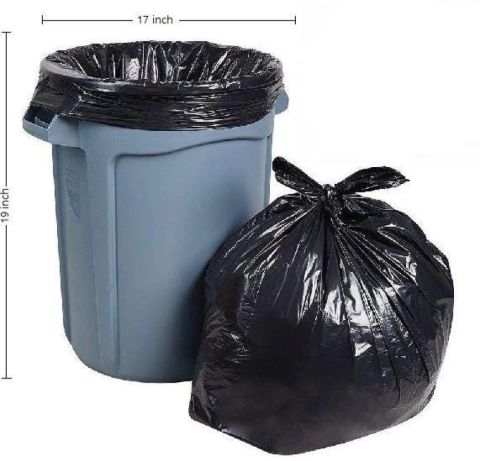  Pearl Garbage Bag 17"X19" Small Roll of 30, Box of 12 Rolls 