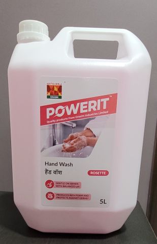  Power IT Liquid Hand Wash 5 Ltr Grasim Chemicals Rosette 