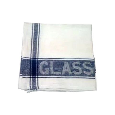  Glass Cleaning Cloth Big 18"X18", Blue, Set Of 12 
