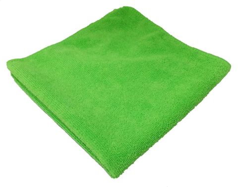  Regional Micro Fibre Duster 40X40 240 GSM, Green, Set Of 12 