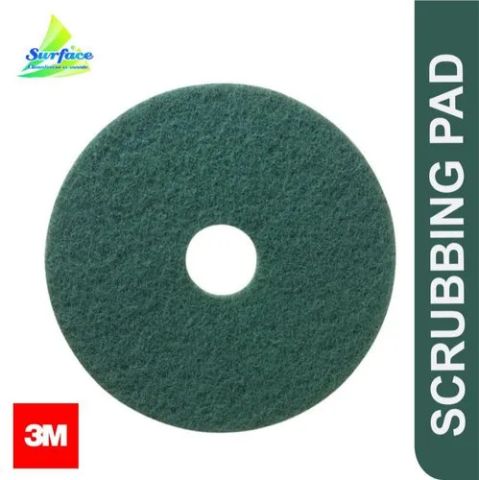  3M Scrubbing Pad Green 17 Inch, Pack of 1 