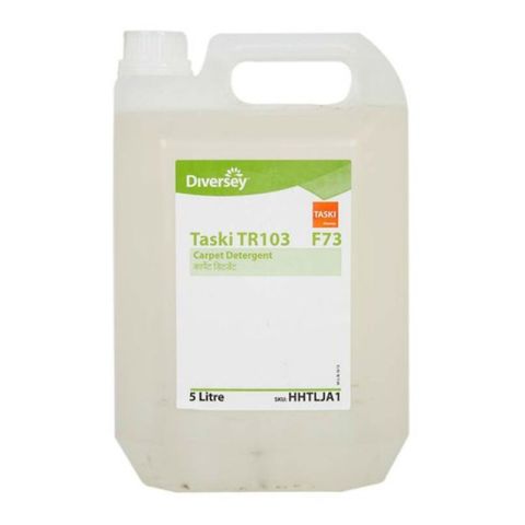  Diversey Taski TR-103 Carpet Detergent 5 Ltr Can, Can 