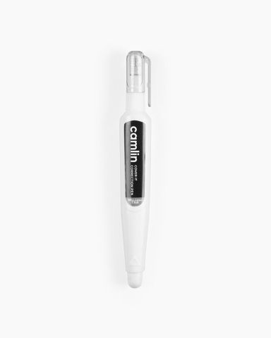 Camlin Correction Fluid Pen, Metal Tip 7ML - 7700198, Pack Of 10