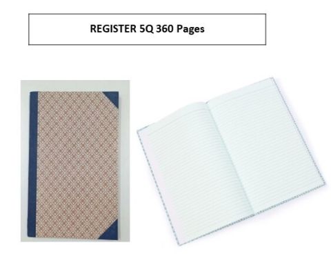 SD Ruled Register 5 Quire - 360 Pages, 1 Book