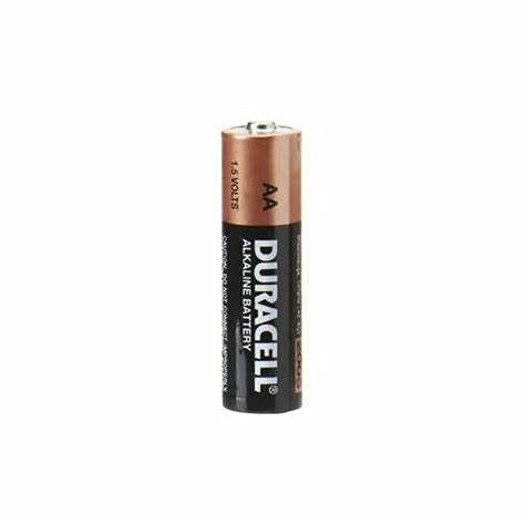 Duracell LR6 MN1500 Alkaline AA Battery, 1.5V, 6 Battery / Card