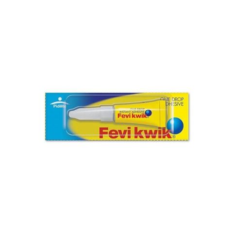 Fevikwik Instant Adhesive - 3 Gms, Pack of 5