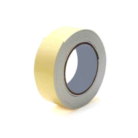 Yellow Double Sided Foam Tape 1" 3 Mtr, 1 Unit