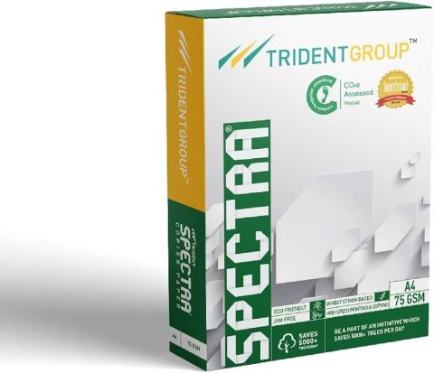 Trident Spectra A4 75 GSM 500 Sheets / Ream, 1 Ream