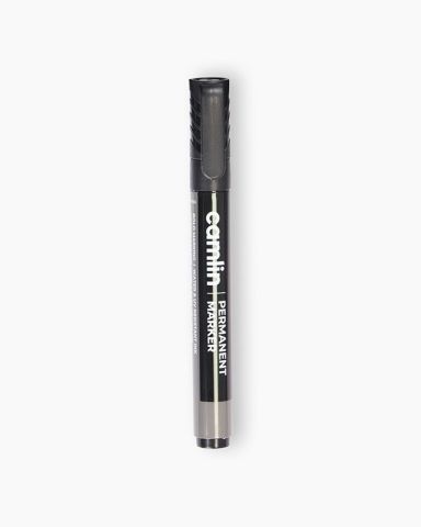 Camlin BOLD-E Permanent Marker Black - 7217016, Pack of 10