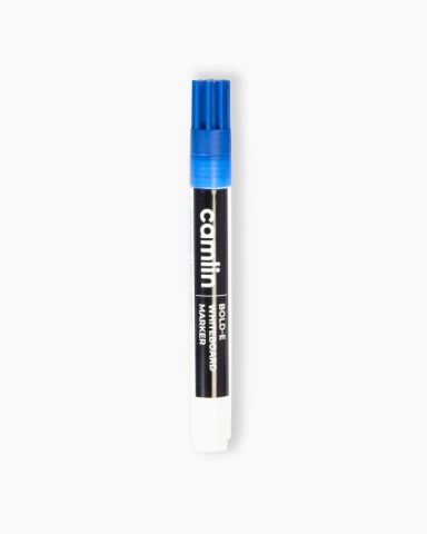 Camlin BOLD-E White Board Marker Blue - 7221018, Pack Of 10