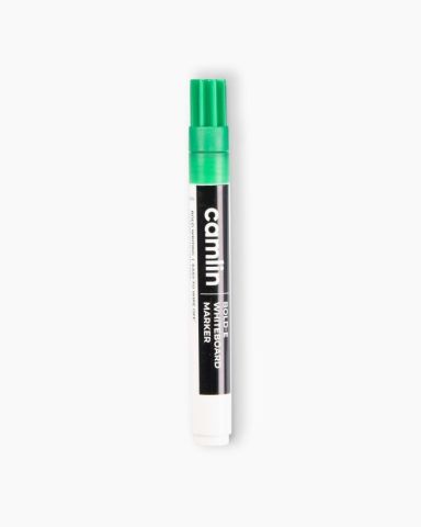 Camlin BOLD-E White Board Marker Green - 7221175, Pack Of 10