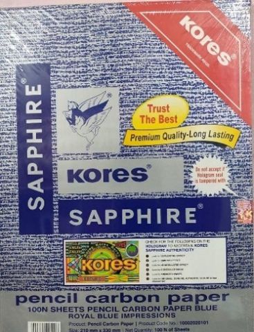 Kores Carbon Paper A4 Pack of 100, 1 Pack