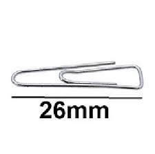 Goodmake Gem Clip 26mm (Paper Clip) - Pack Of 100, 1 Box