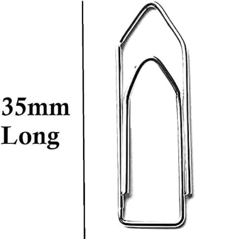 Goodmake Gem Clip (Paper Clip) 35mm - Pack Of 100, 1 Box
