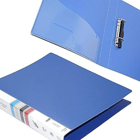 Goodmake Plastic 2D Ring Binder File 1" 24MM, Set of 4