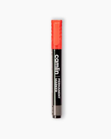 Camlin BOLD-E Permanent Marker Red - 7217369, Pack of 10