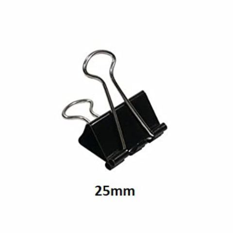 Goodmake Binder Clip 25MM Set Of 12 Clips, Set Of 3