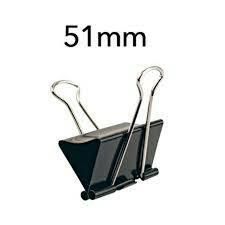 Goodmake Binder Clip 51MM Set Of 12 Clips, Set Of 2