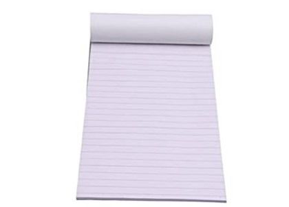 Writing Pad 1/4 A4 Size, 80 Pages, Pack of 10