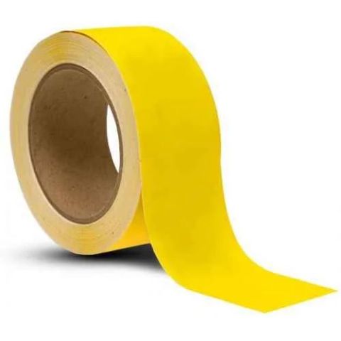Goodmake Floor Marking Tape 2" 65 Mtr Yellow & Black, Roll Of 6