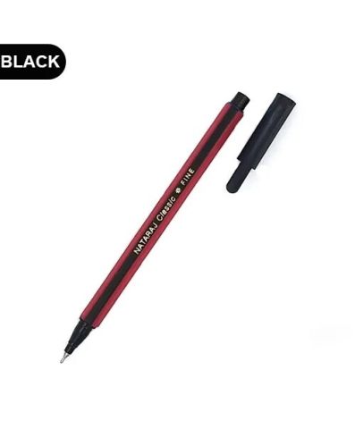 Nataraj Use and Throw Pen Black, Pack Of 20, 1 Box