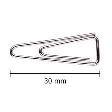 Goomake Gem Clip 30mm (Paper Clip) - Pack Of 100, 1 Box