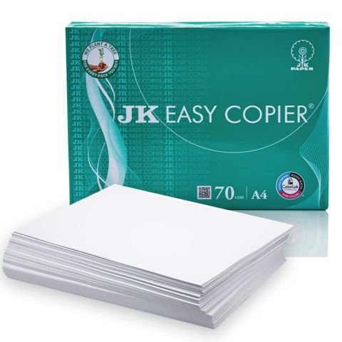JK Easy Copier A4 70 GSM 500 Sheets/Ream, 1 Ream