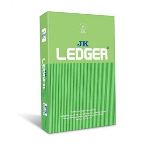 JK Ledger Green Paper 80 GSM, 500 Sheets / Ream, 1 Ream