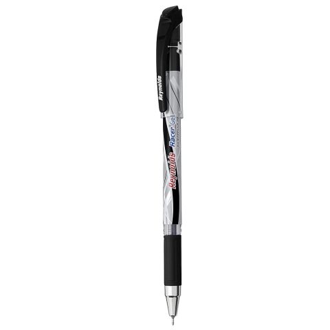Reynolds Racer Gel Pen Black, 0.5MM Tip, Pack Of 10