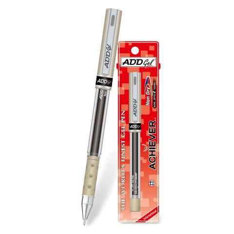 ACHIVERS ADD GEL ACHIVER GEL PEN - RED, 1 Unit