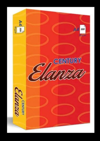 Century Elanza A4 70 GSM Copier Paper 500 Sheets / Ream, 1 Ream