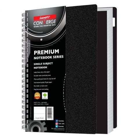 Luxor Single Subject Notebook A4 70 GSM, 160 Pages, 1 Book