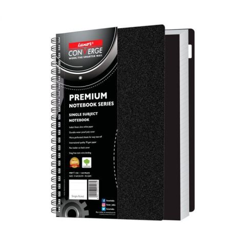 Luxor Single Subject Notebook B5 70 GSM, 160 Pages, 1 Book